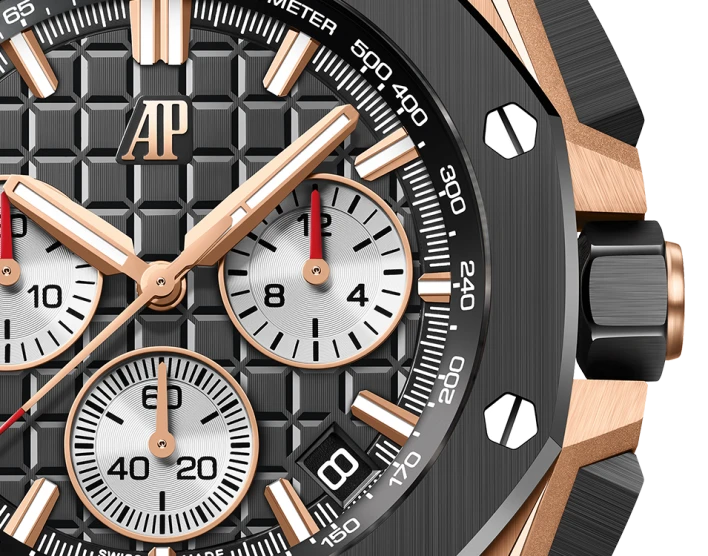 OFFSHORE Pink Gold Black Dial CHRONOGRAPH 43mm - Image 3