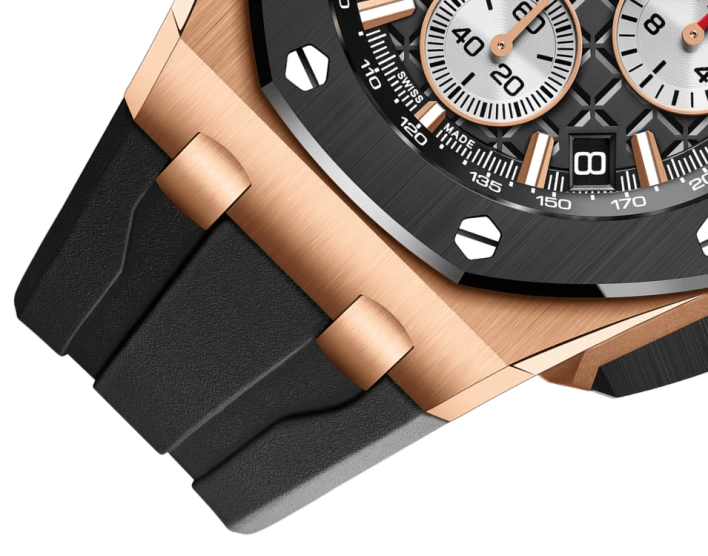 OFFSHORE Pink Gold Black Dial CHRONOGRAPH 43mm - Image 4