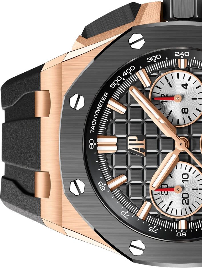 OFFSHORE Pink Gold Black Dial CHRONOGRAPH 43mm - Image 5