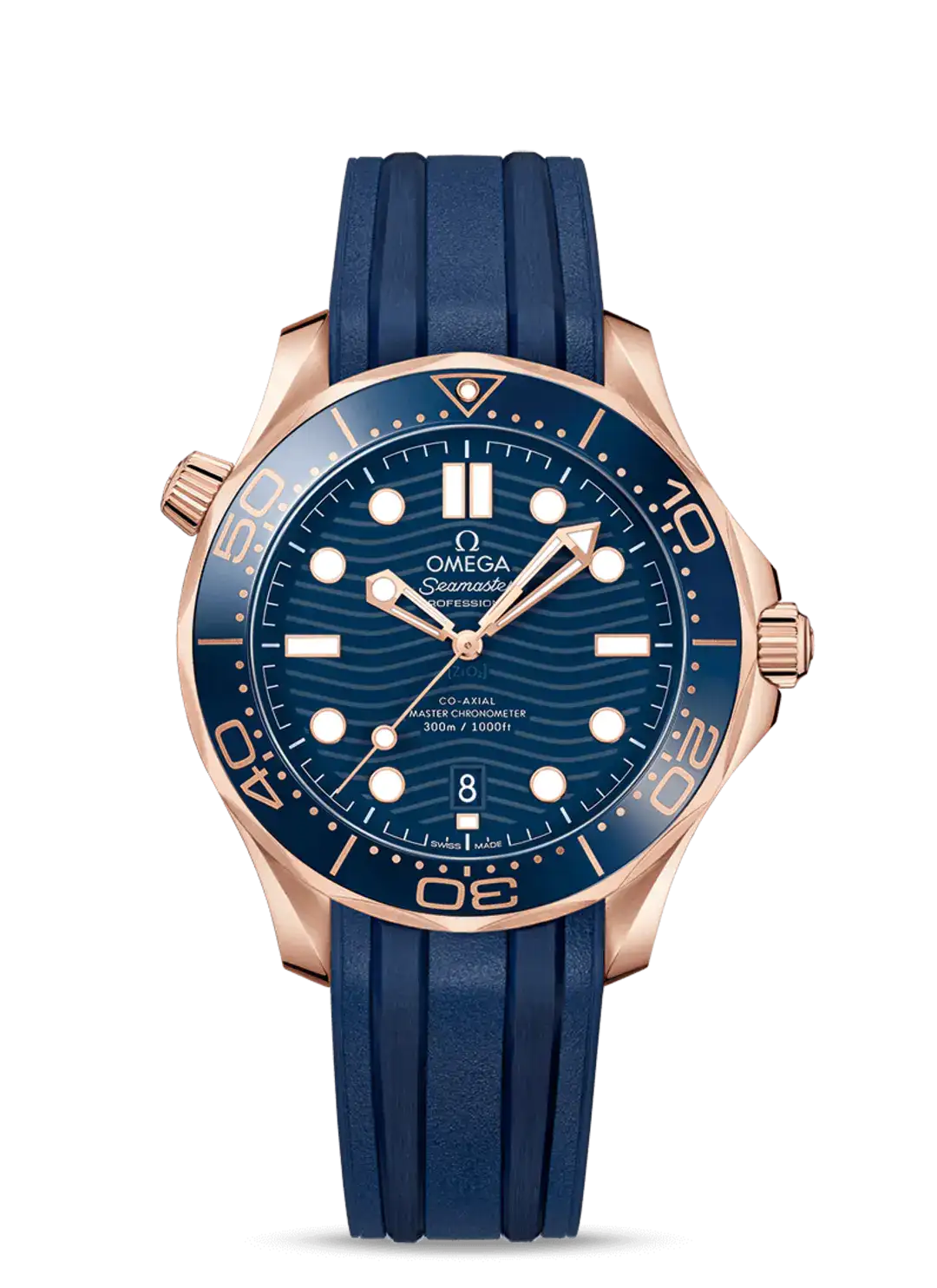 Seamaster Diver 300m Blue Sedna™ Gold 42mm