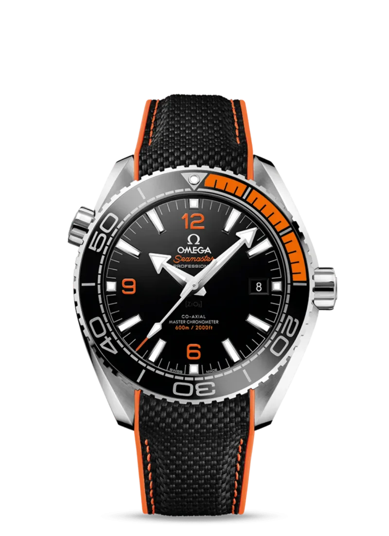 PLANET OCEAN 600M Black / Orange 43.5mm