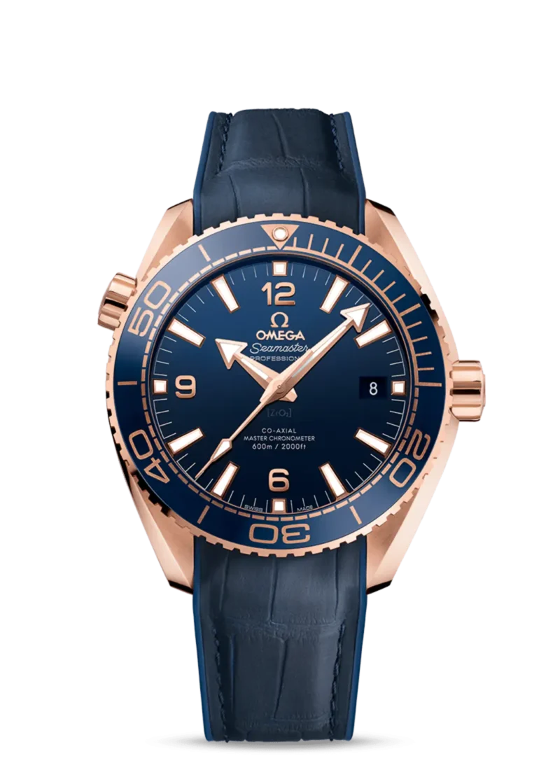 PLANET OCEAN 600M Deep Blue / Gold 43.5mm