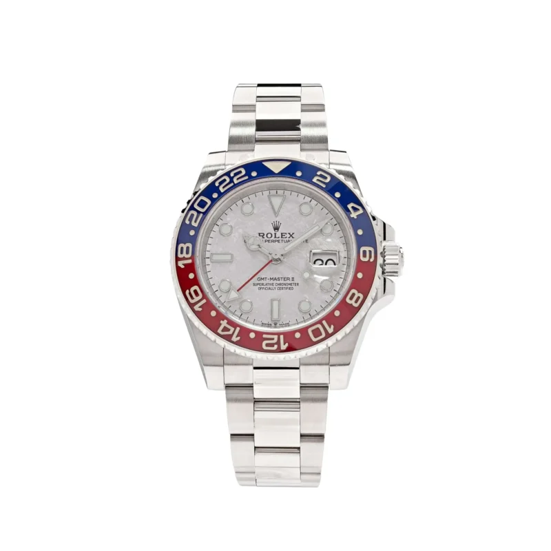 GMT-Master II 126719BLRO 'Pepsi' White Gold Meteorite Dial (2024)