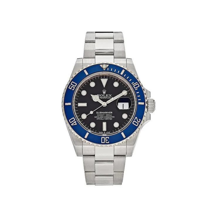 Submariner Date 126619LB White Gold Black Dial Blue Bezel
