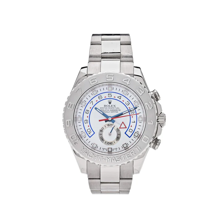 Yacht-Master II 116689 White Gold Platinum White Dial